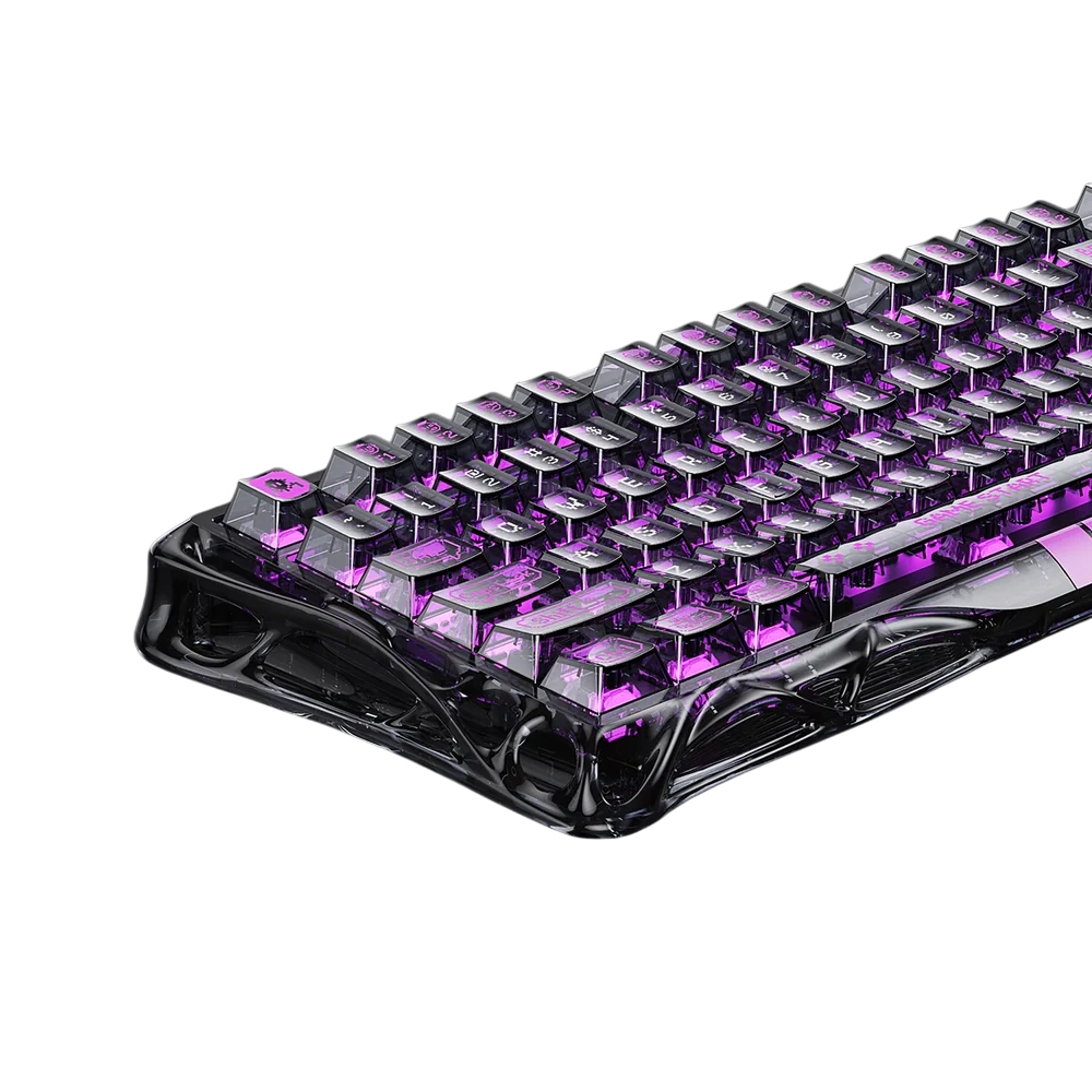 GravaStar Mercury V75 Lite o‘yin klaviaturasi (GS V75 LITE_XTAL_BLK) , Transparent Black onlayn