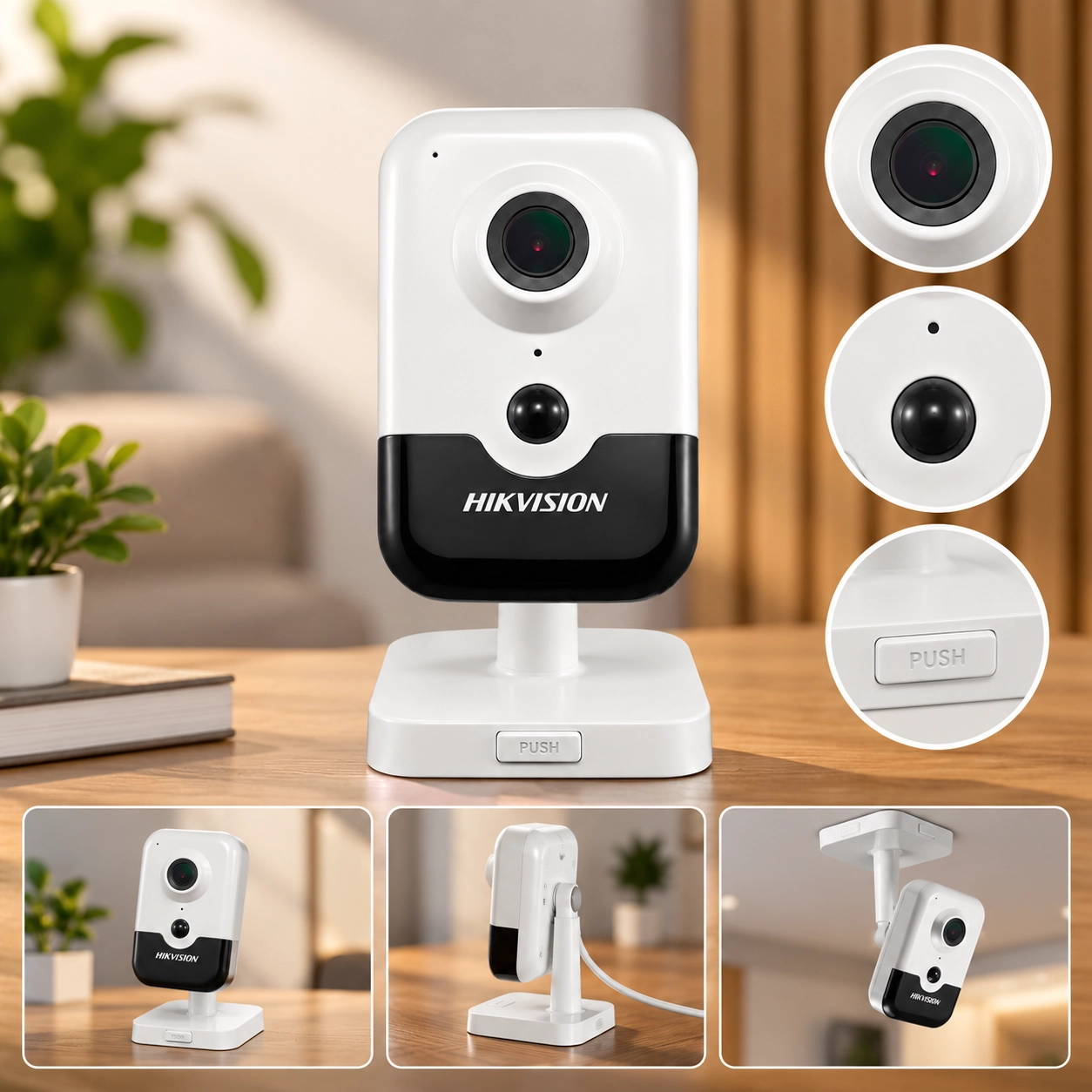 Kuzatuv kamerasi Hikvision DS-2CD2443G0E-I(C) 2.8mm O'zbekistonda