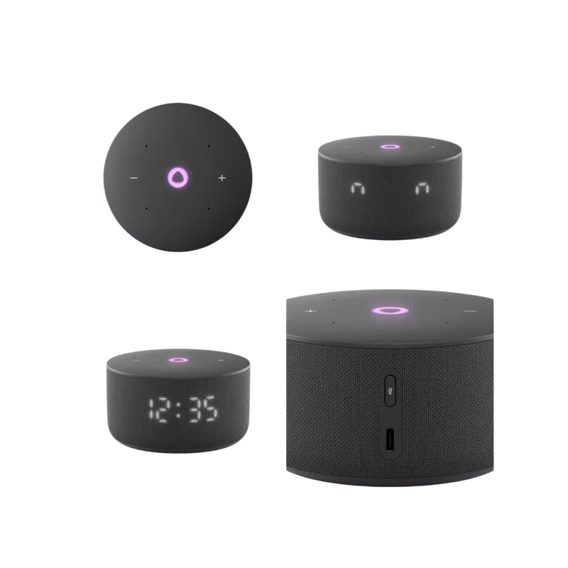 Yandex aqlli karnay Mini 3 stansiyasi YNDX-00027, black arzon