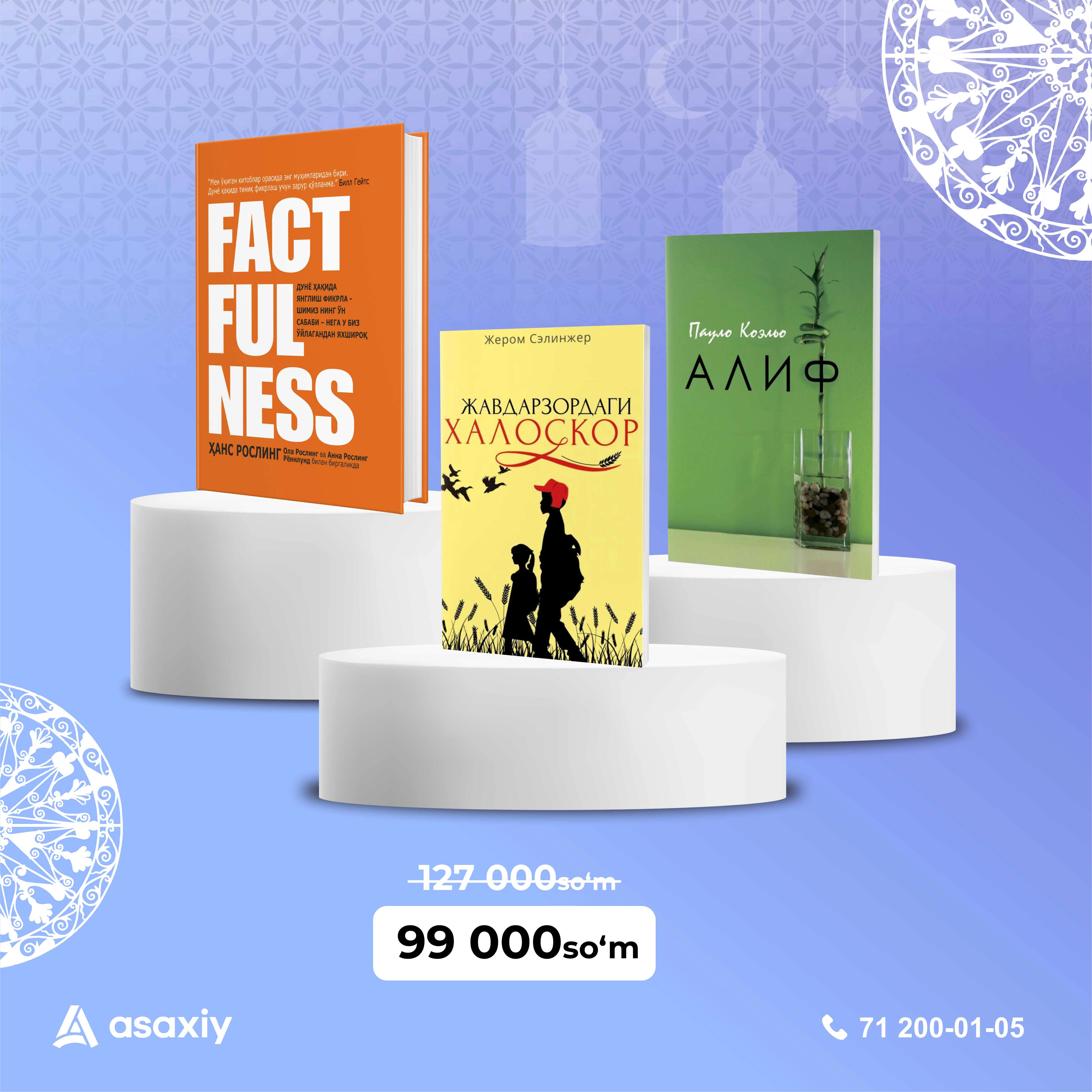 “Asaxiy Books” dan chegirma! sotib olish