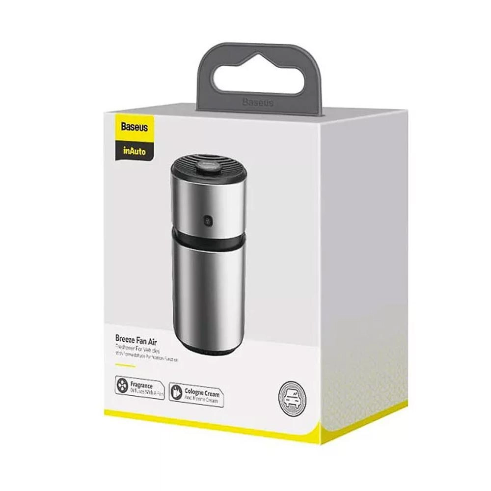 Baseus Breeze Fan Air Freshener For Vehicles (Silver) avto aromatizatori onlayn