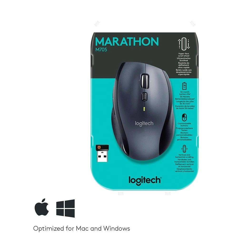 Logitech Marathon M705 simsiz sichqonchasi O'zbekistonda
