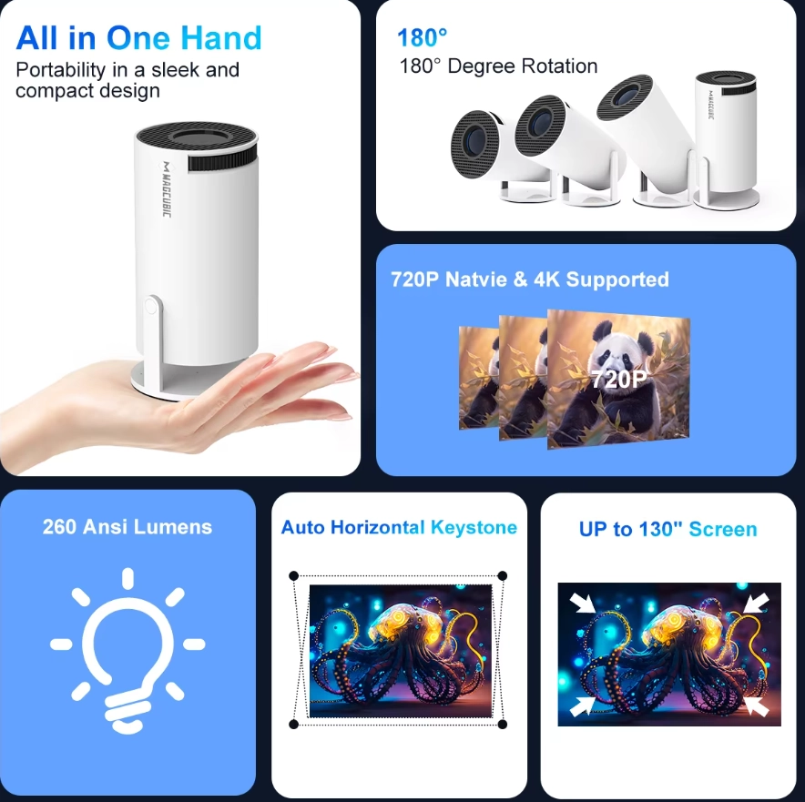 Проектор Projector HY300 Pro в Узбекистане