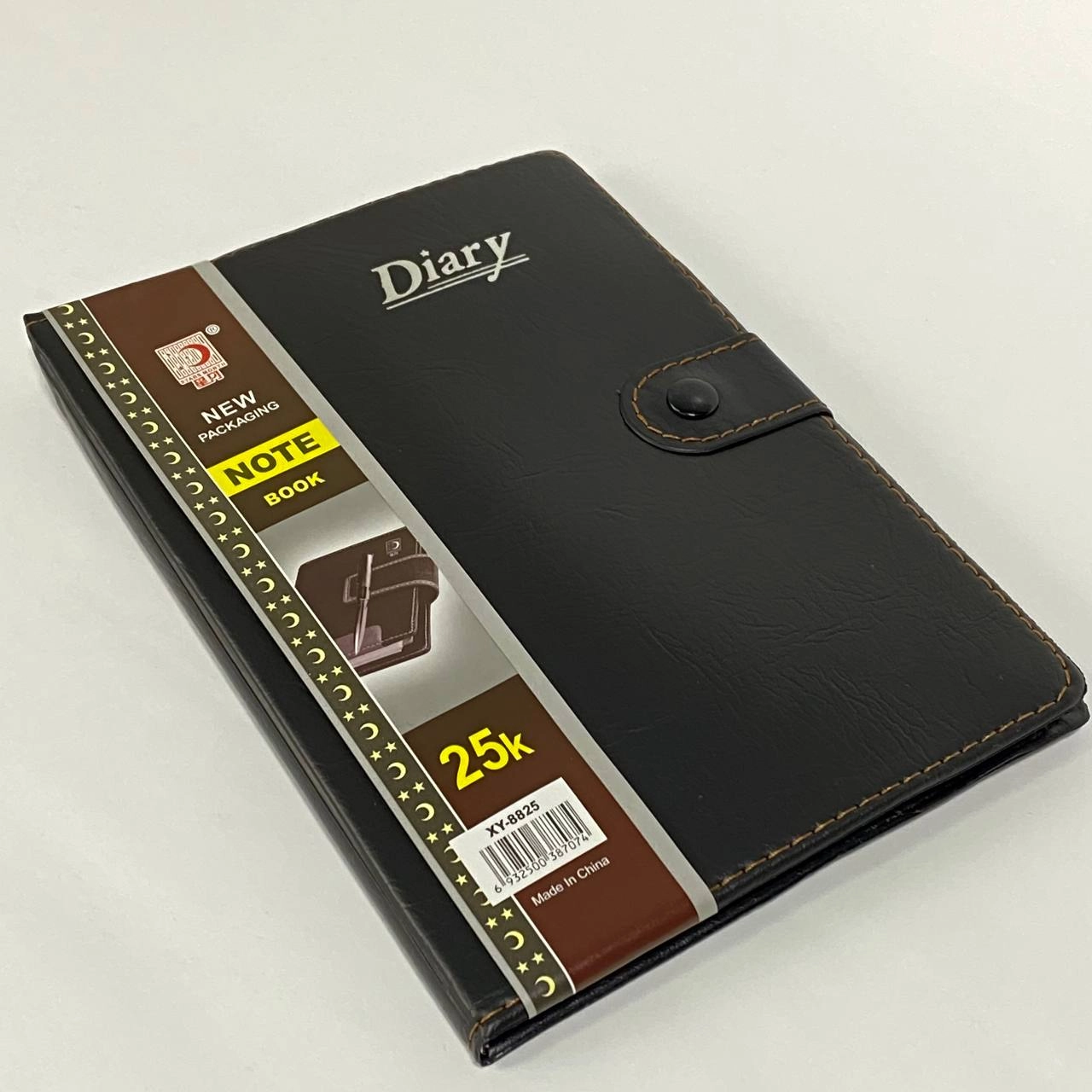 Diary HR-8825 ruschkali qora bloknoti (60 varaq) arzon
