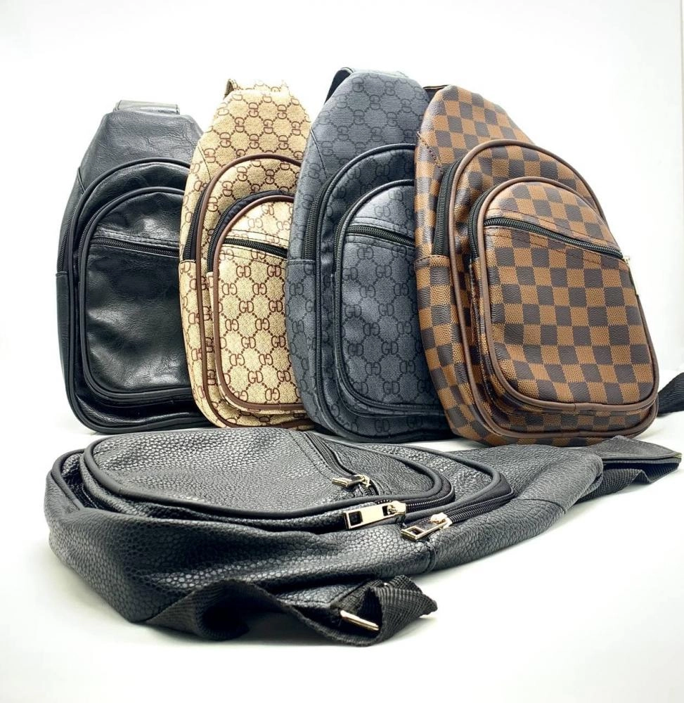 Кожаный рюкзак SM110 Black, Gray, Beige, Brown купить