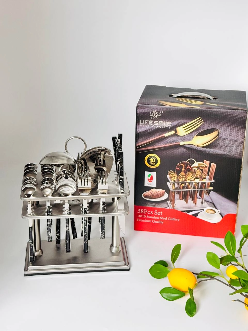 Life Smile - qoshiq va vilkalar idishlari to‘plami sotib olish