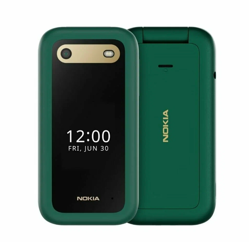 Телефон Nokia 2660 Flip Dual Sim Зеленый купить