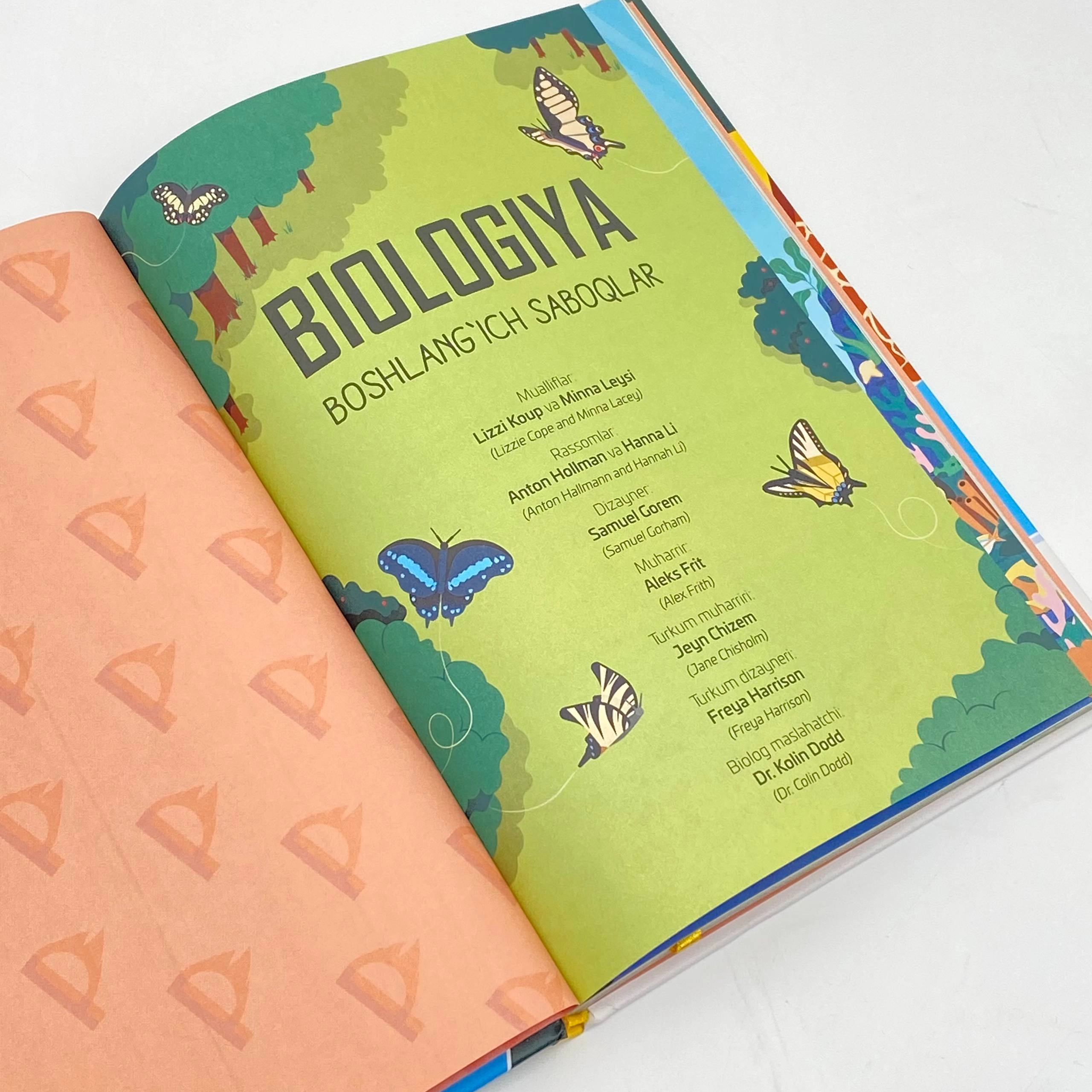 Biologiya: boshlang‘ich saboqlar onlayn