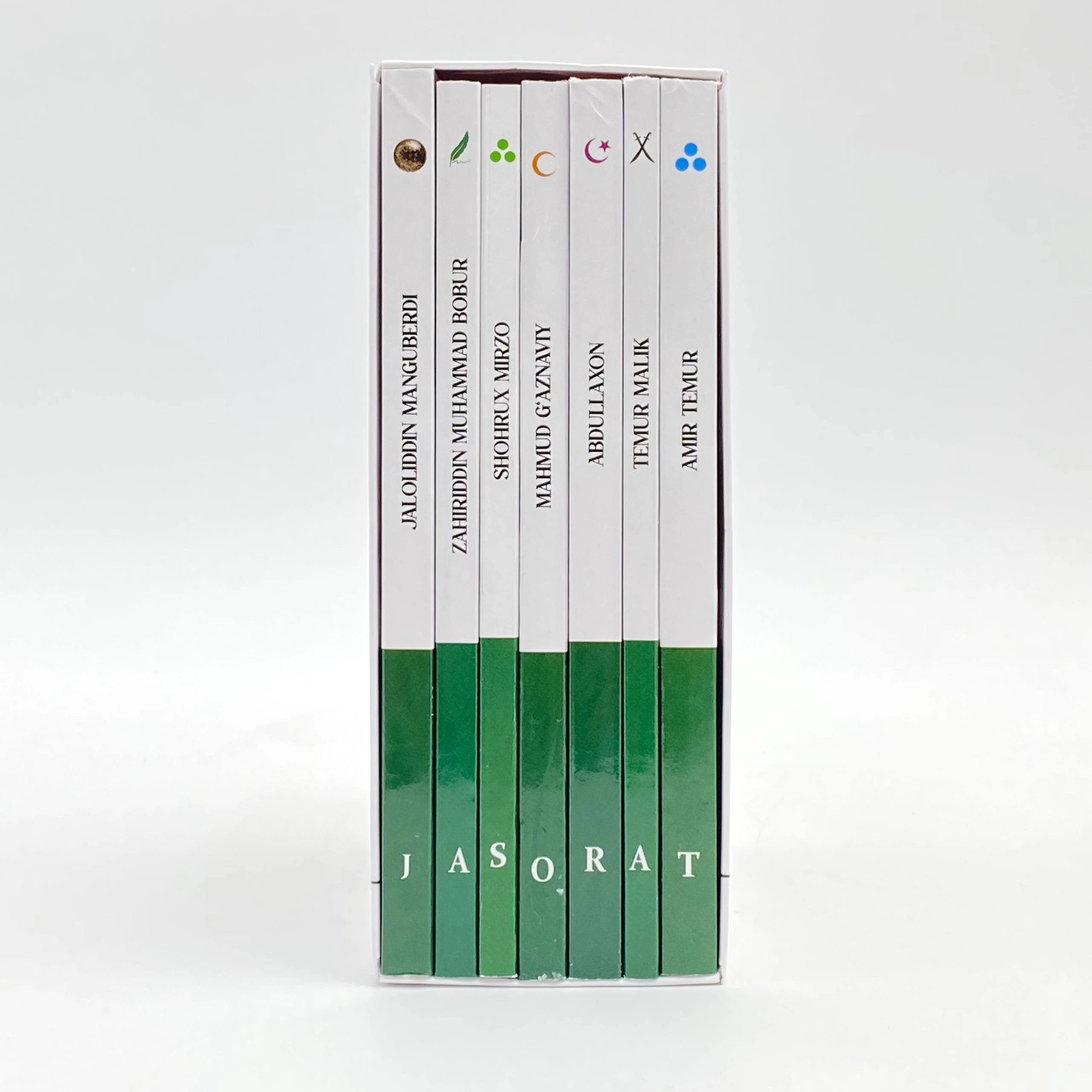 Jasorat to'plami (7 jild) bo'lib to'lash