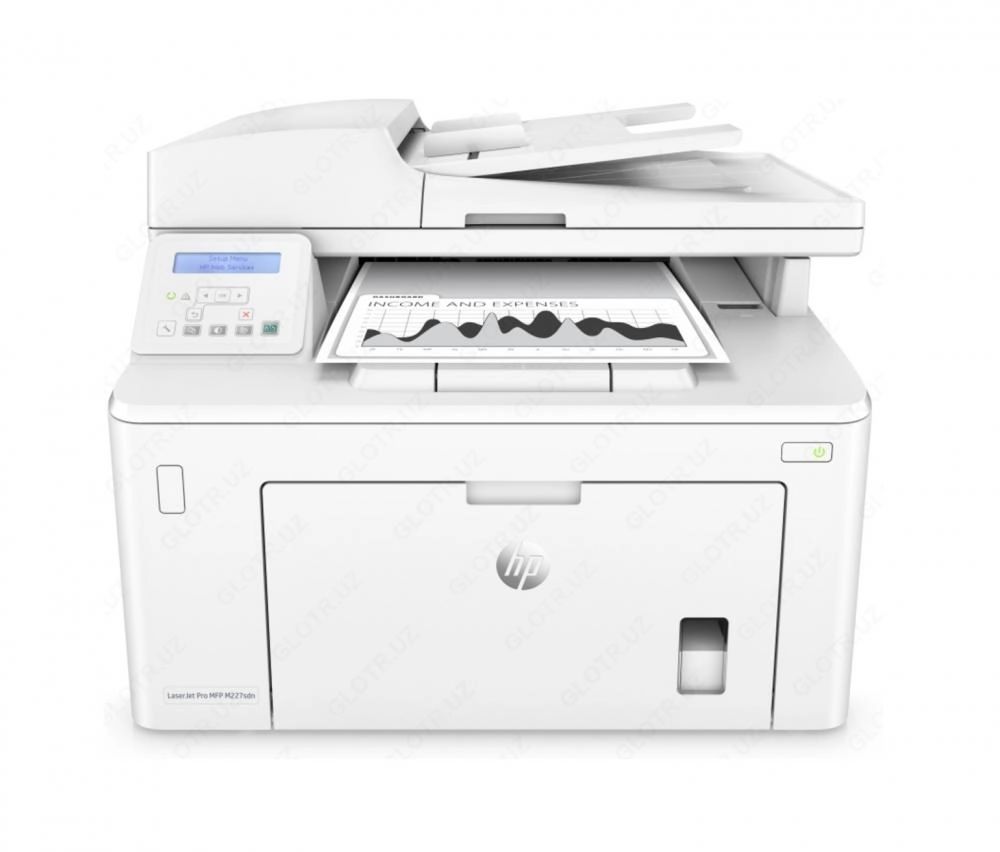 Принтер HP LaserJet Pro MFP M227sdn (МФУ 3в1, Лазерный, ч/б, Wi-Fi, А4) купить