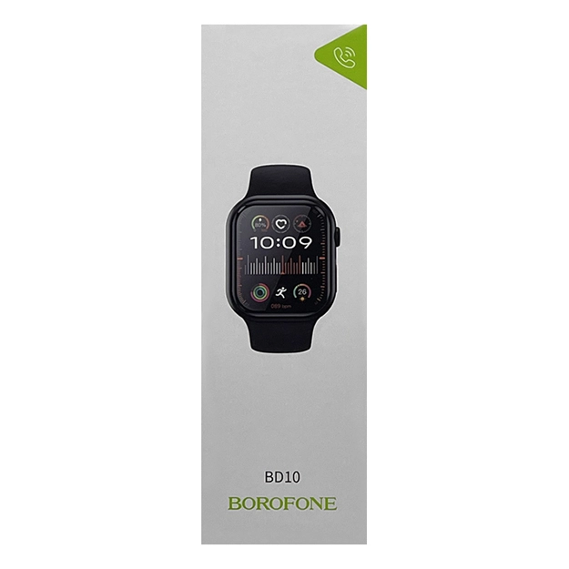 Borofon BD10 qora rangli aqlli soati arzon