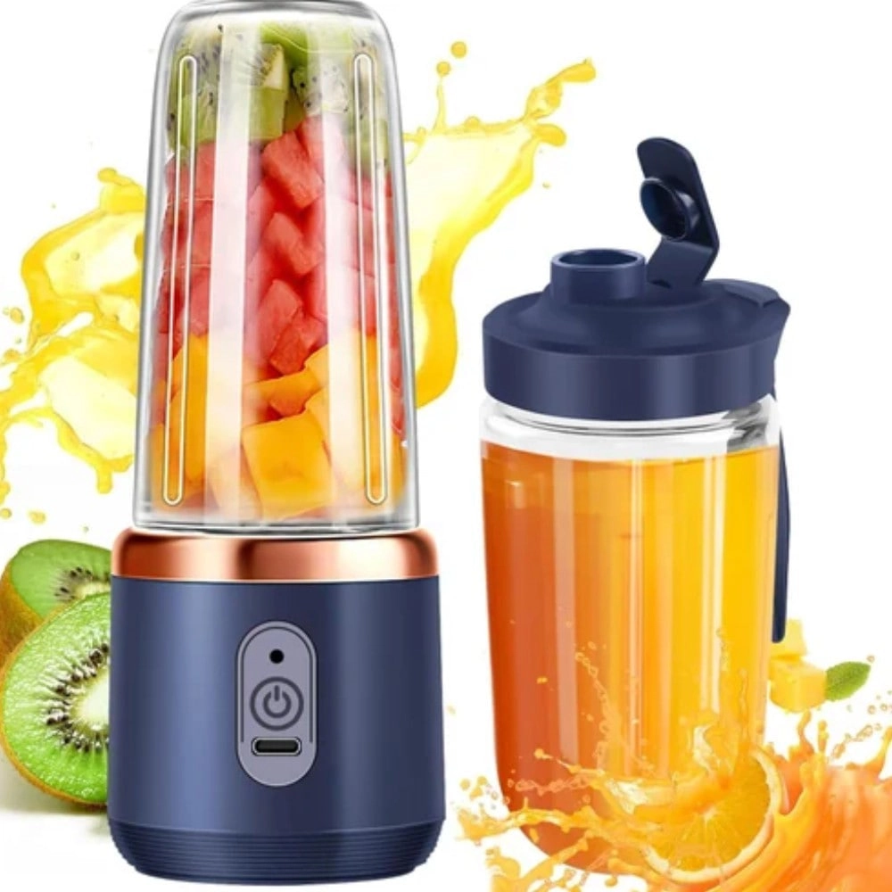 2 Stakanli Kichik Portativ Sokchi YE-07 mini blender, sheyker arzon