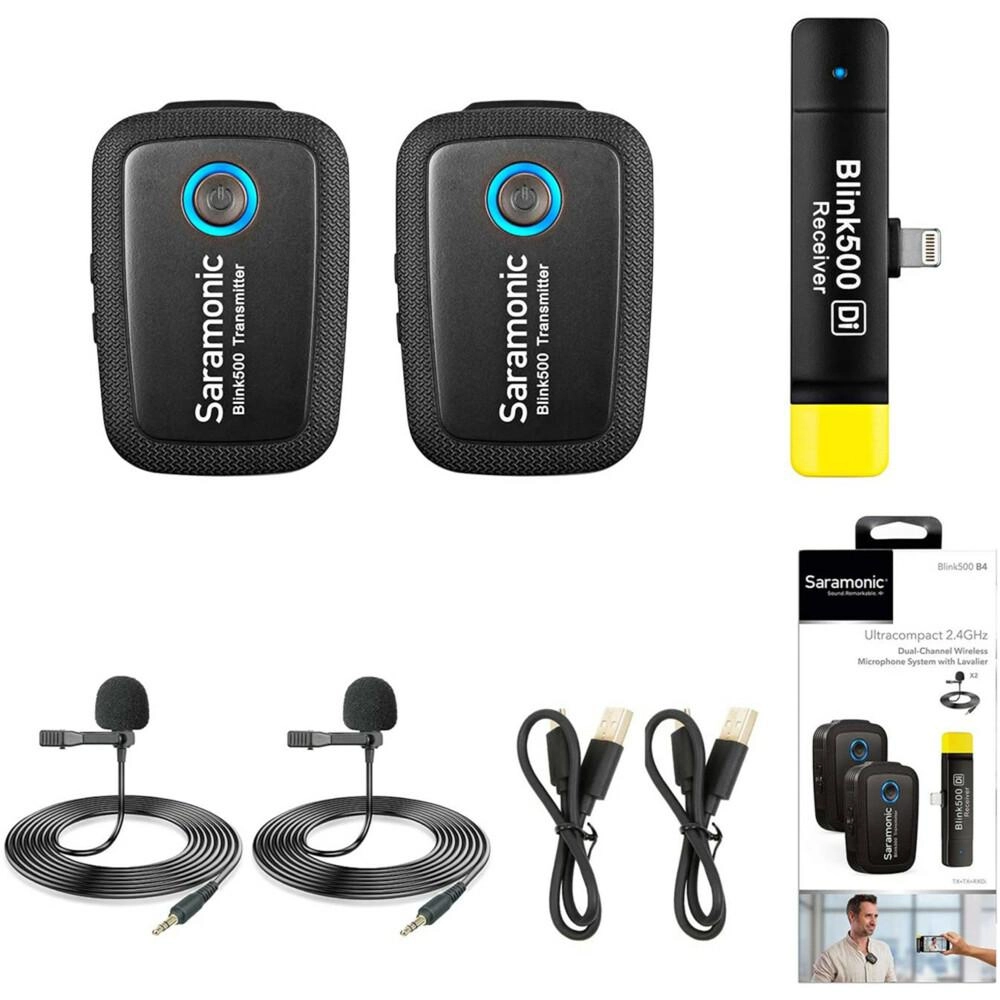 Saramonic Blink500 B4 Iphone uchun simsiz mikrofon tizimi narxi