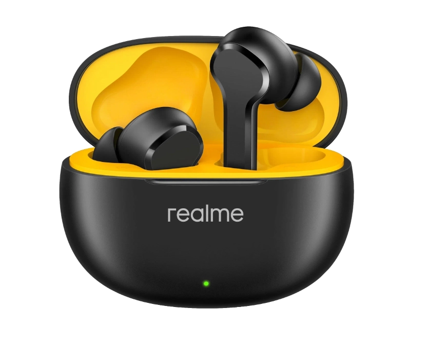 Realme Buds T100 qora quloqchini sotib olish