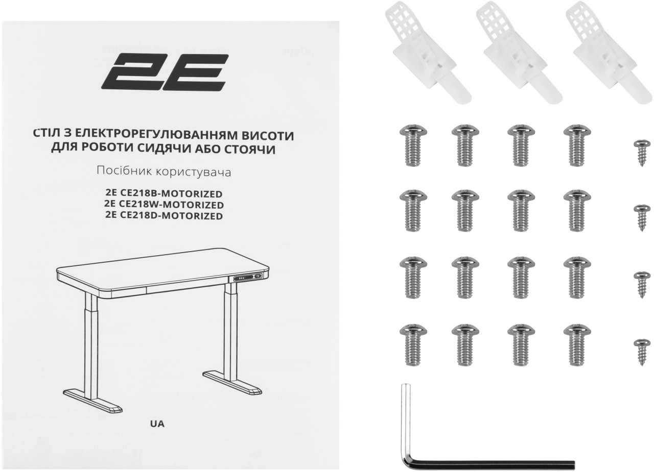 2E balandligini sozlash mumkin bo‘lgan stol, White narxi