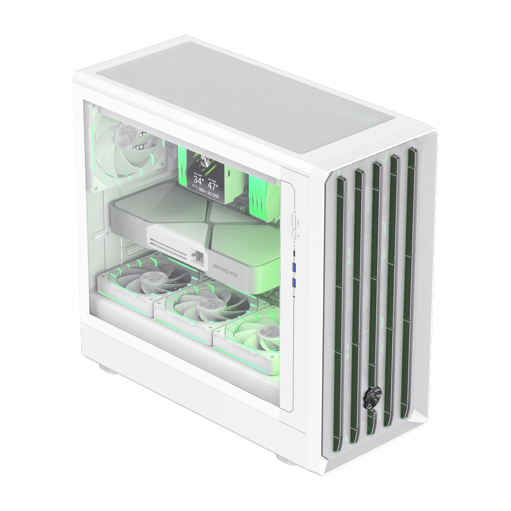 GameMax CLAW 460 kompyuter korpusi, white sotib olish