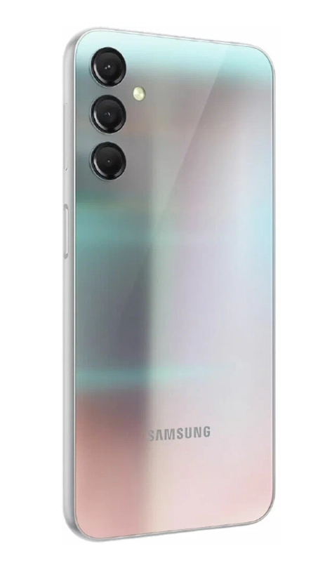 Смартфон Samsung Galaxy A24 4/128GB Серебристый цена