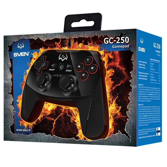 Sven GC-250 Black geympadi onlayn