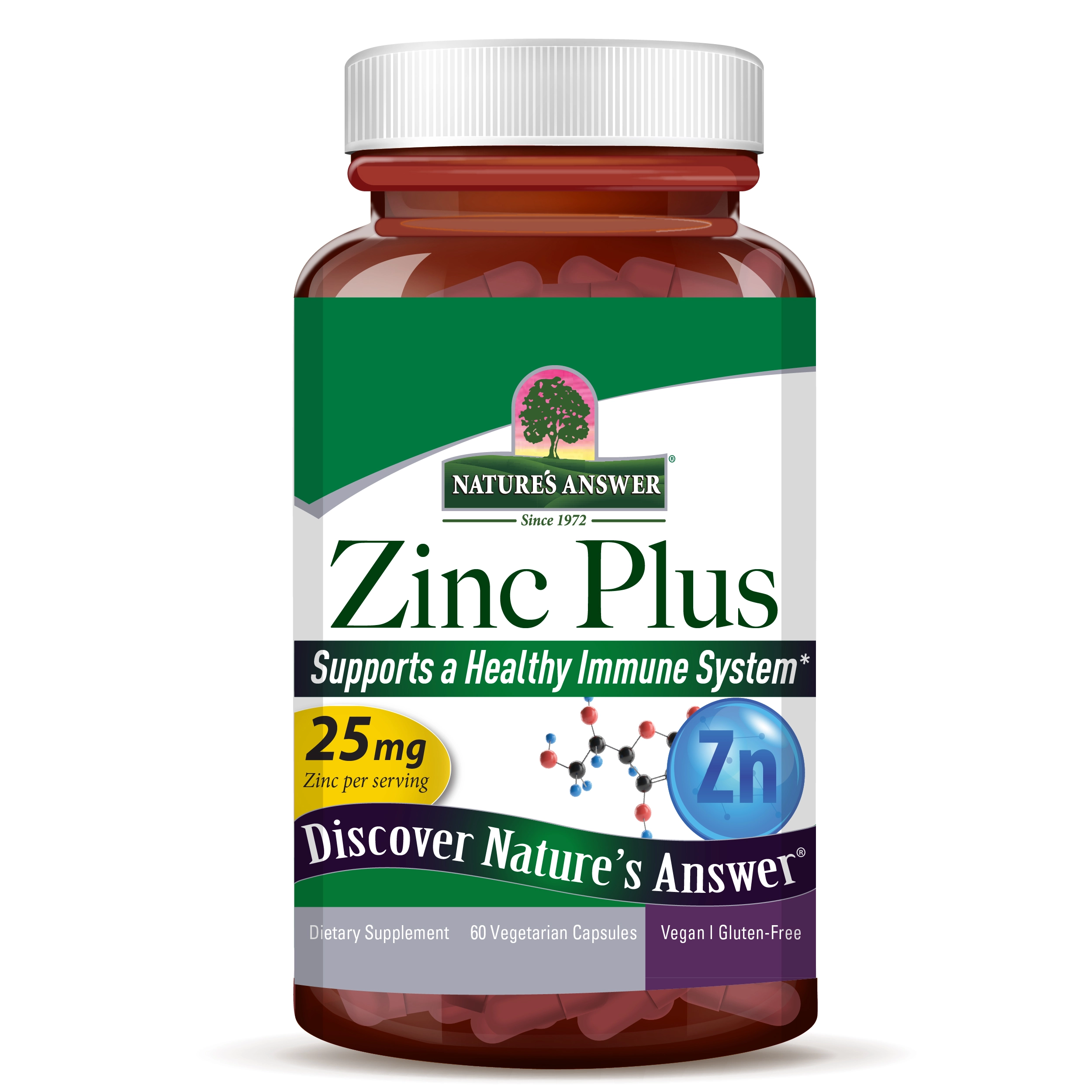 Nature's Answer Sink Plus 60 ta vegetarian kapsula sotib olish