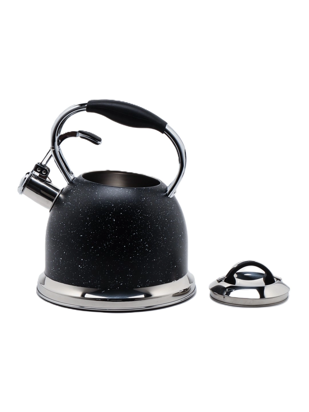 DOMASSI DMK-7671 3.0 l, hushtakli choynak, zanglamaydigan po‘latdan , Black sotib olish