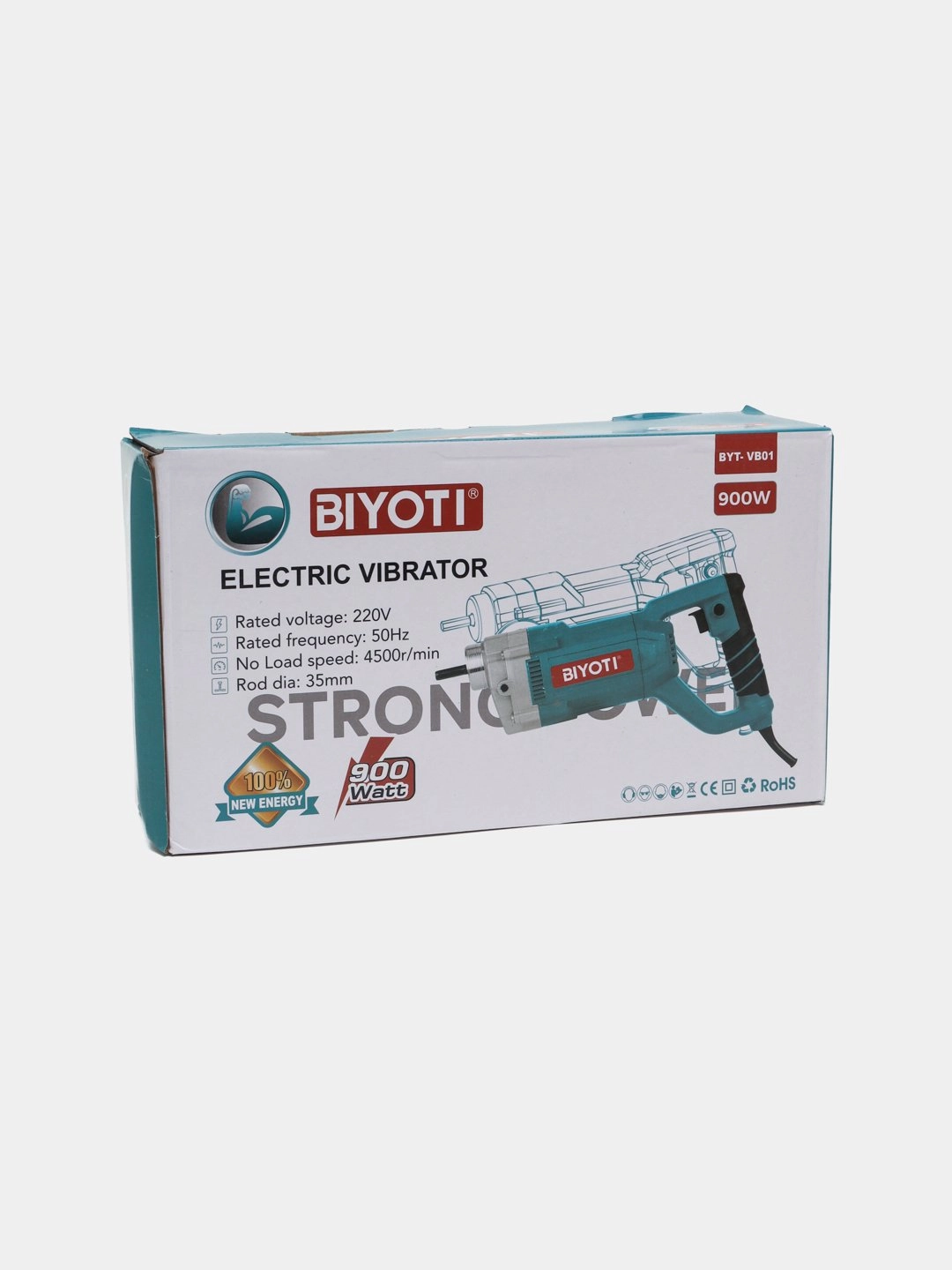 Портативный глубинный вибратор BIYOTI BYT-VB01 (2-VB01) рассрочка