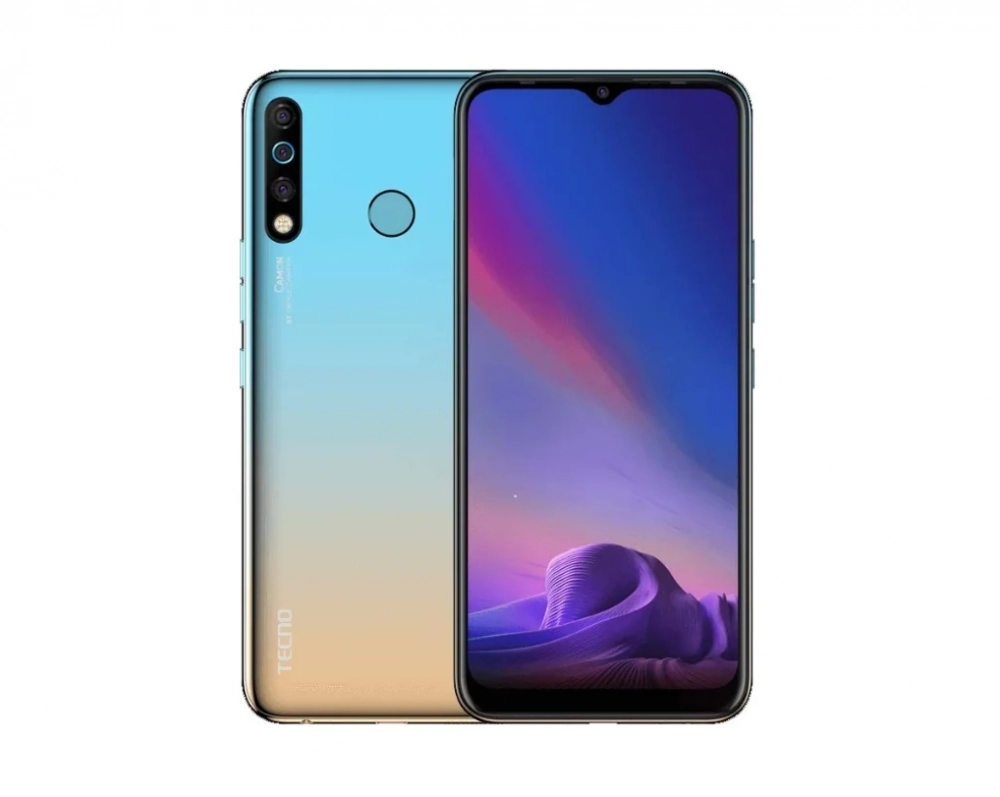 Смартфон TECNO Camon 12 Cyan, Jade, Blue купить