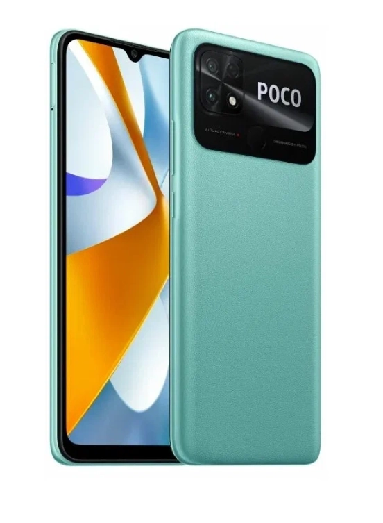 Xiaomi Poco C40 4/64GB Coral Green smartfoni arzon