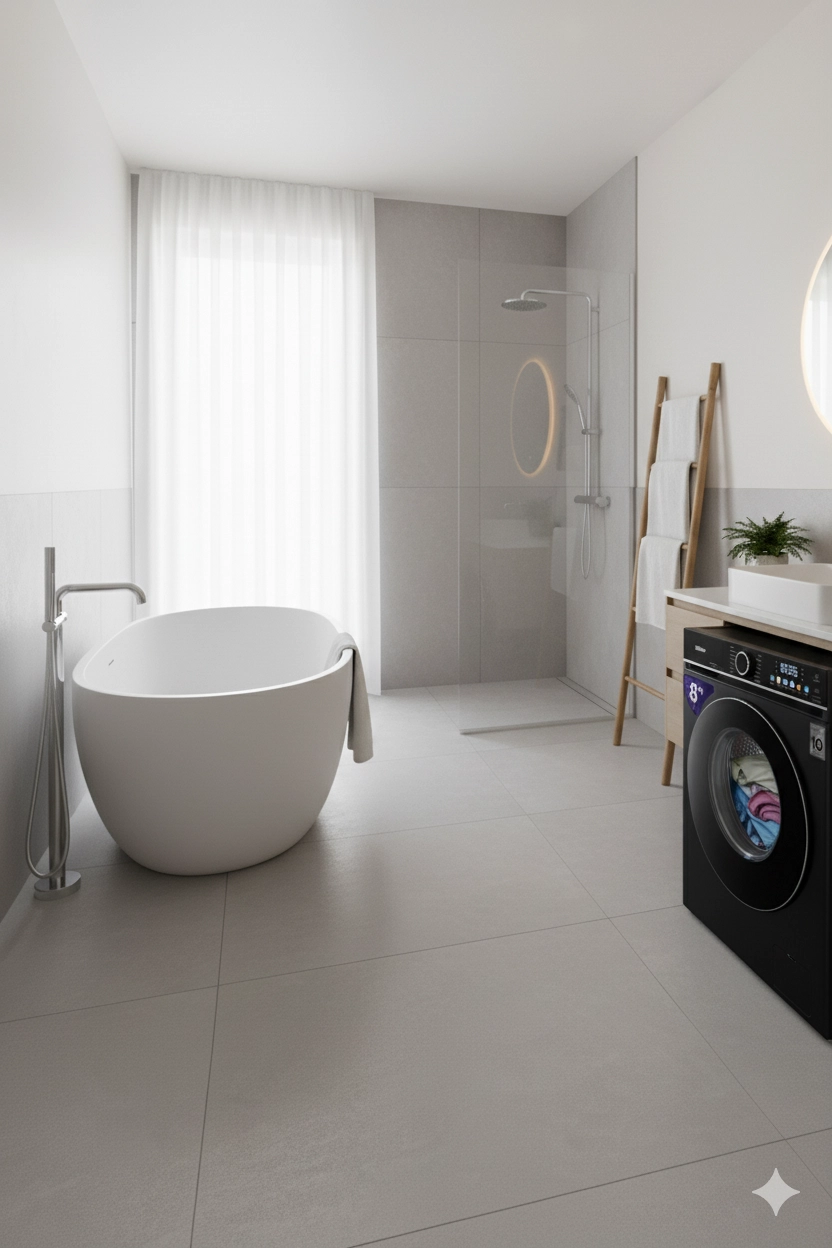 Ziffler BWME-8J4BB 8 Kg kir yuvish mashinasi O'zbekistonda