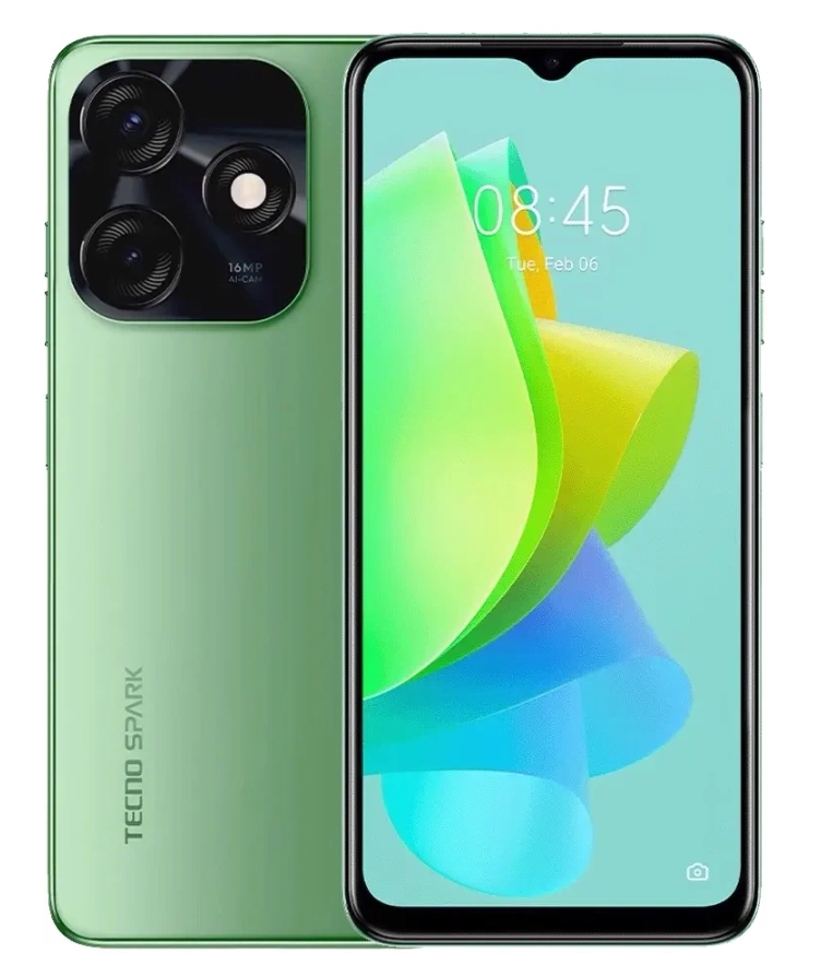 TECNO Spark 10C 4/128GB Yashil Smartfoni sotib olish