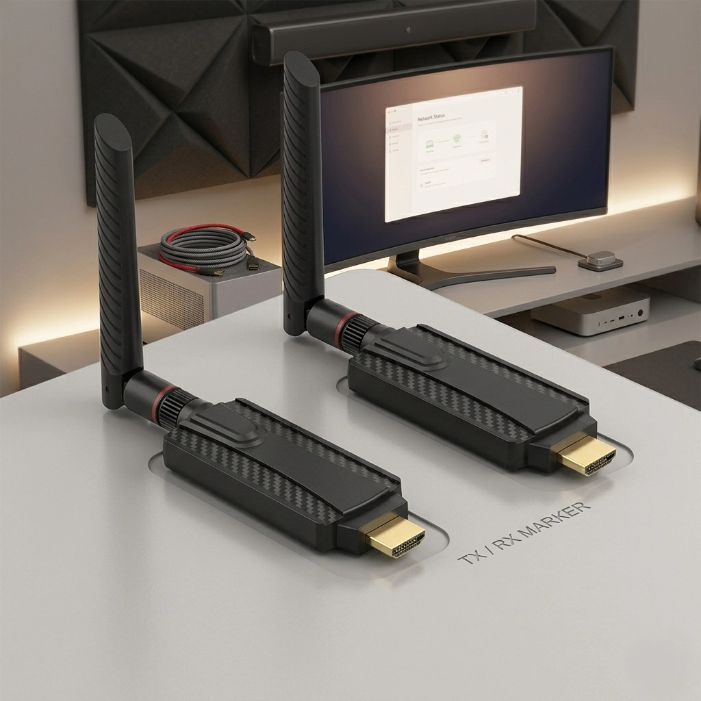 Беспроводной HDMI адаптер WL084L Wireless HDMI Transmitter and Receiver 200M недорого