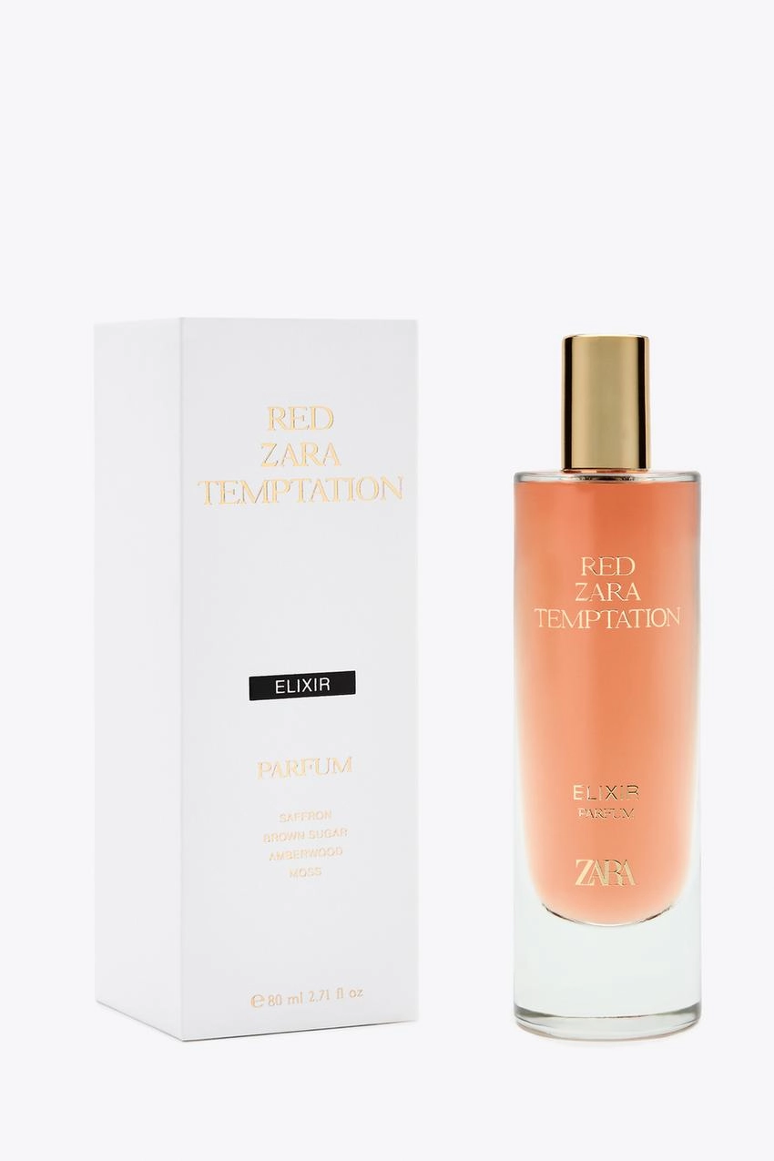 ZARA Red tempation elixir 80 ml — ayollar uchun atir sotib olish