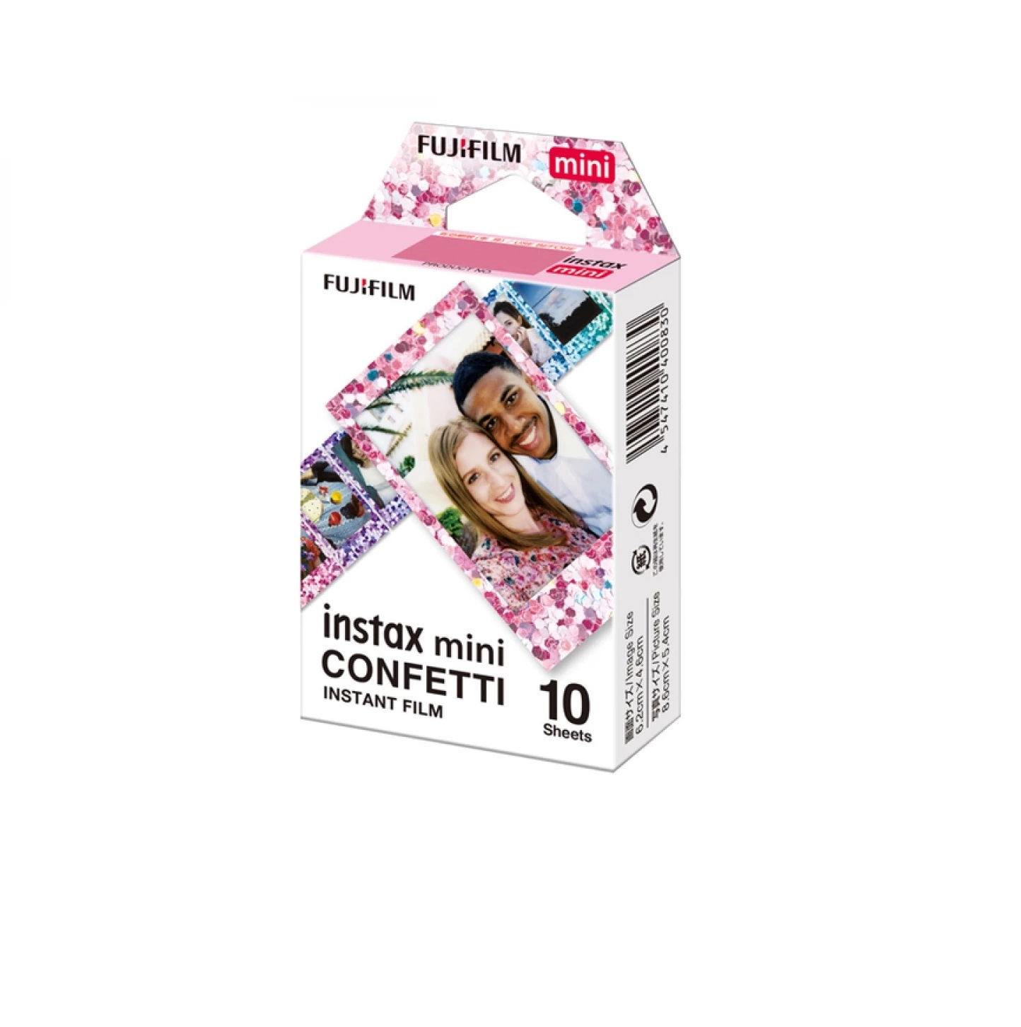 INSTAX MINI CONFETTI (10 dona) kartriji (plyonkasi) sotib olish