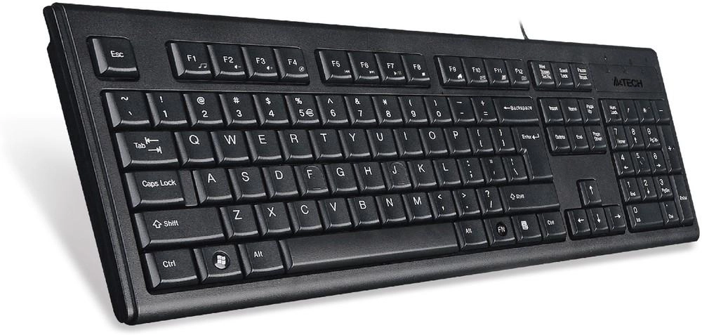 Клавиатура A4Tech KR-83 Black USB в Узбекистане
