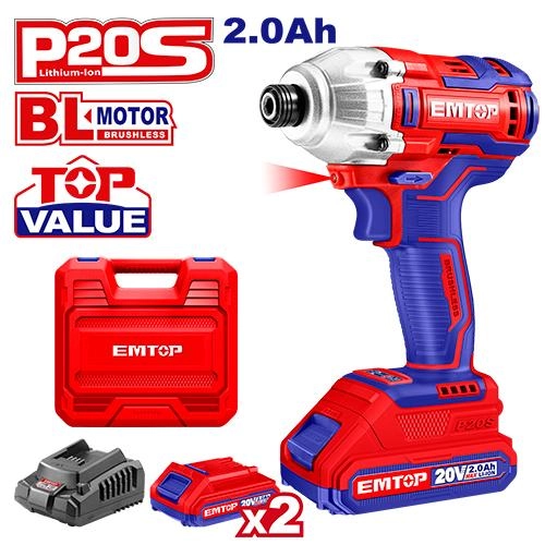 Akumulyatorli drel-shurupovert EMTOP ECDLIR2017 sotib olish