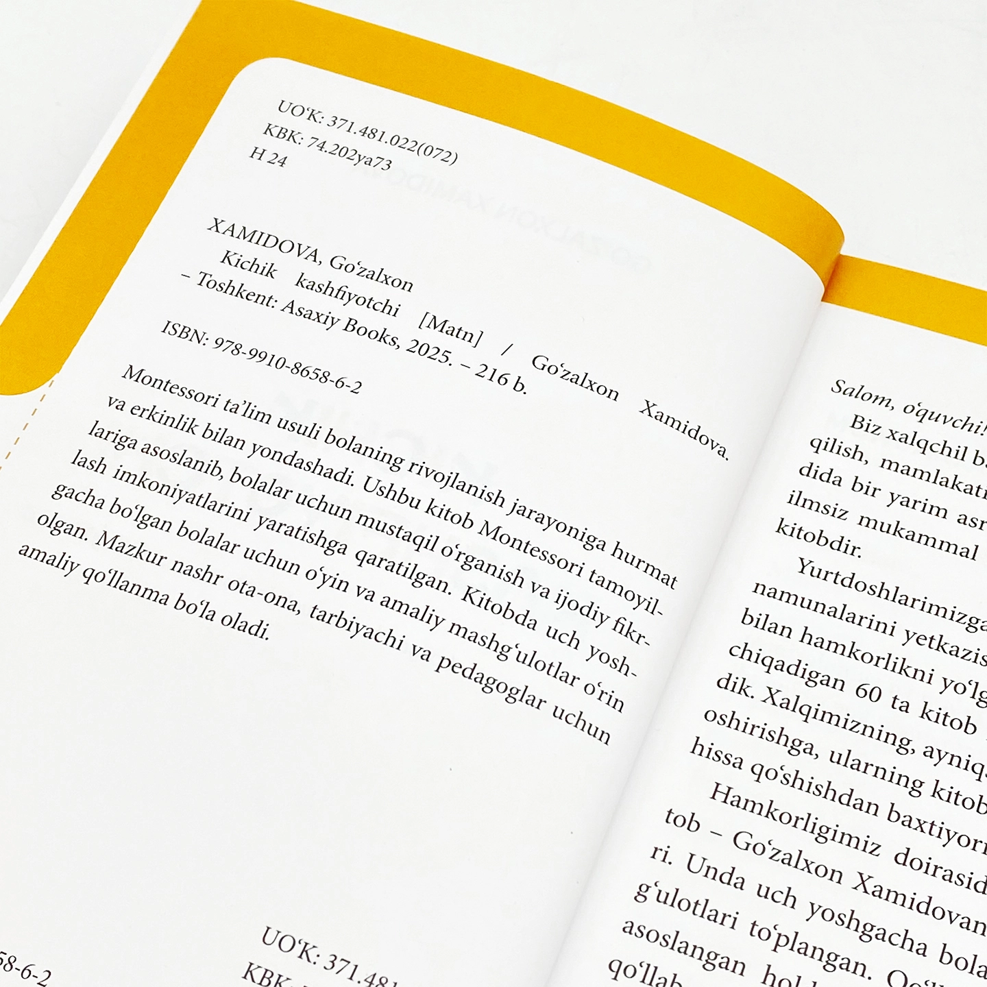 Go'zalxon Xamidova: Kichik kashfiyotchi. 3 yoshgacha bo‘lgan bolalar uchun Montessori mashg‘ulotlari onlayn