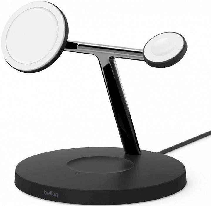 Беспроводное зарядное устройство Belkin MagSafe 3-in-1 Wireless Charger WIZ009vfBK купить