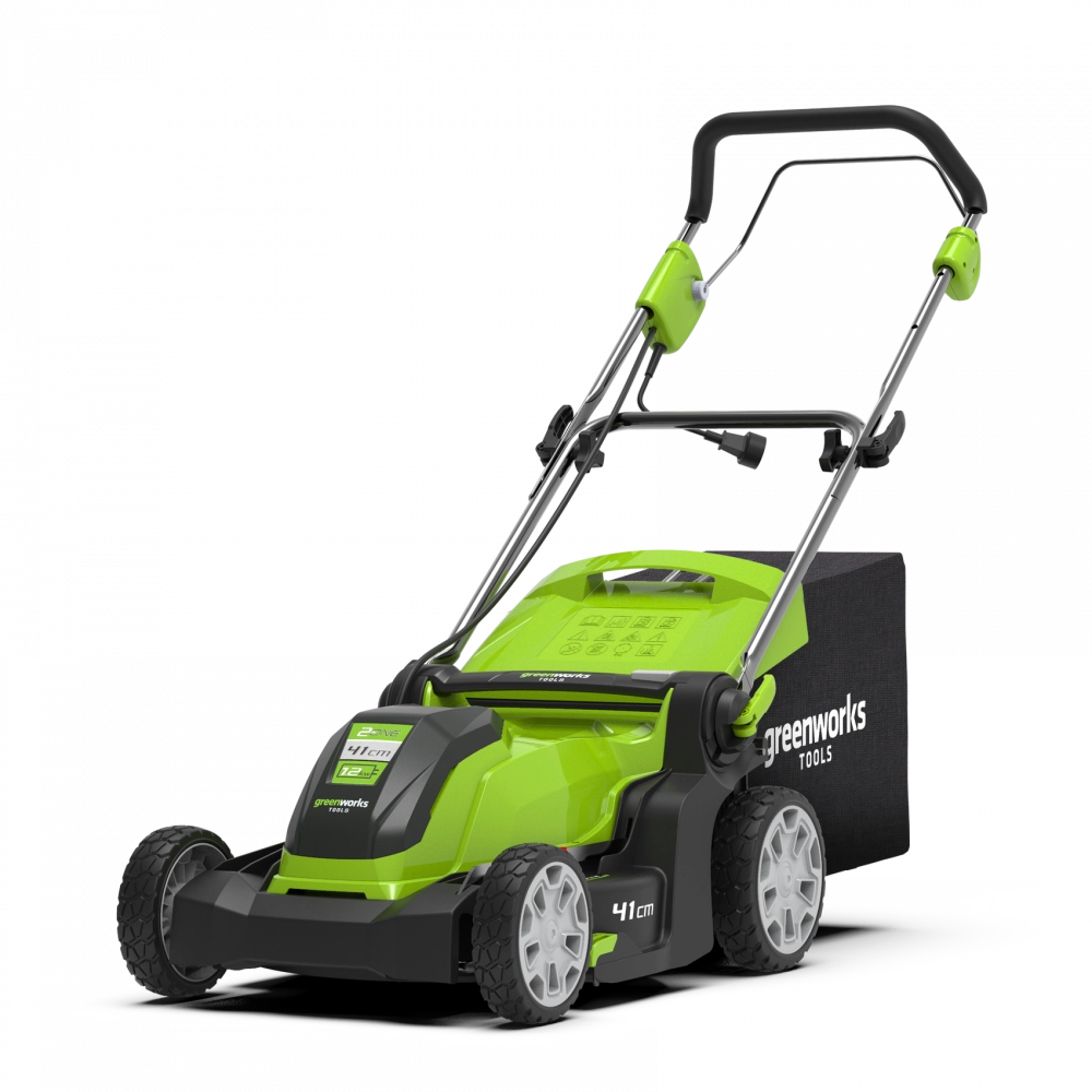 Газонокосилка электрическая Greenworks GLM1241 купить