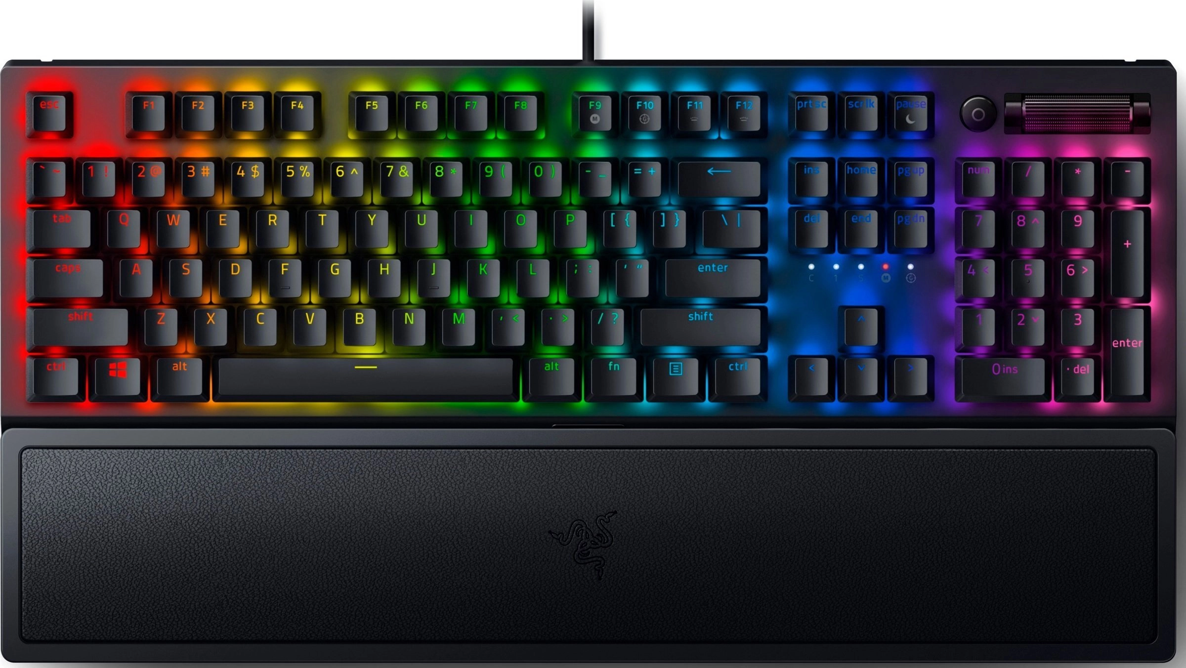 Razer BlackWidow V3 Razer Yellow Switch USB Black Klaviaturasi sotib olish