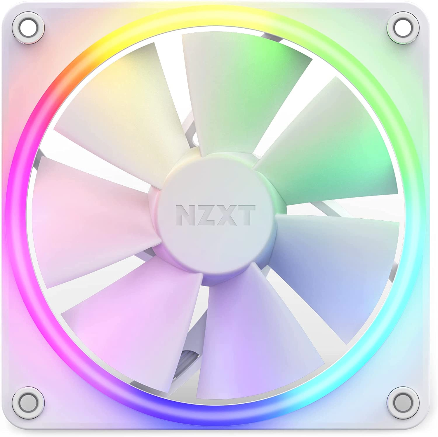 NZXT F120RGB Triple White kompyuter korpusi ventilyatori sotib olish