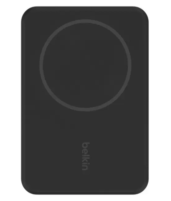Power Bank Belkin Magnetic Wireless 5000 + stand qora portativ akkumulyatori sotib olish