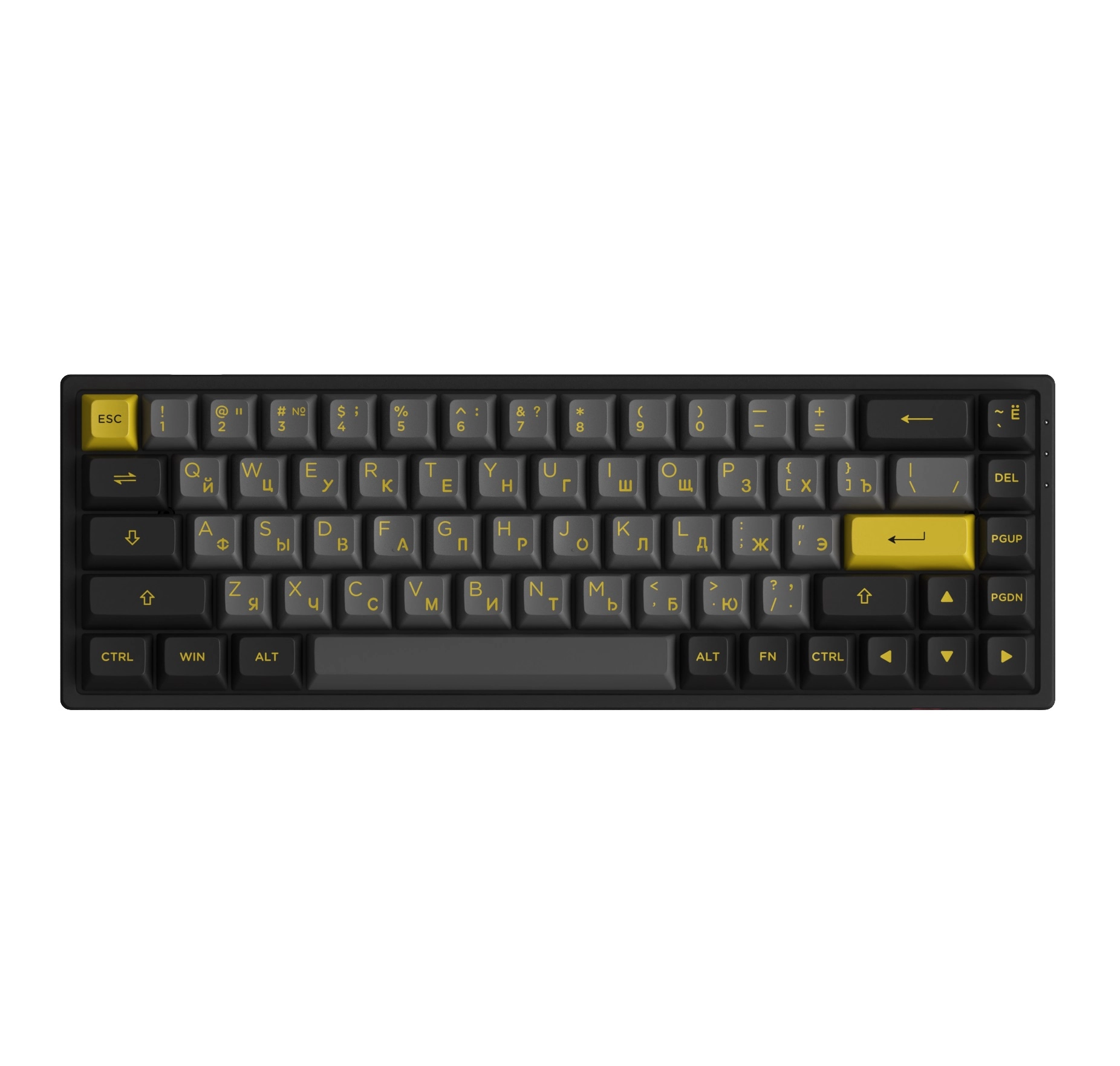 Клавиатура AKKO 3068B Plus Black&Gold CS Jelly Pink RGB купить