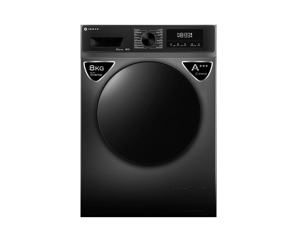 Стиральная машина Immer T802-Black 8 Кг купить