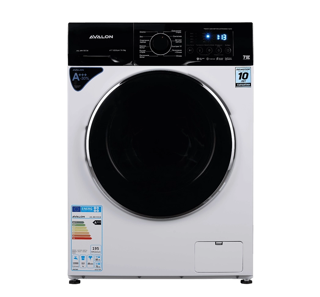Avalon AVL-WM 1810 W 8 Kg Oq kir yuvish mashinasi sotib olish