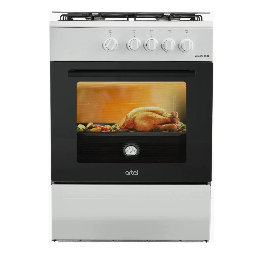 Газовая плита Artel Apetito 00-G V1 ГК, White купить