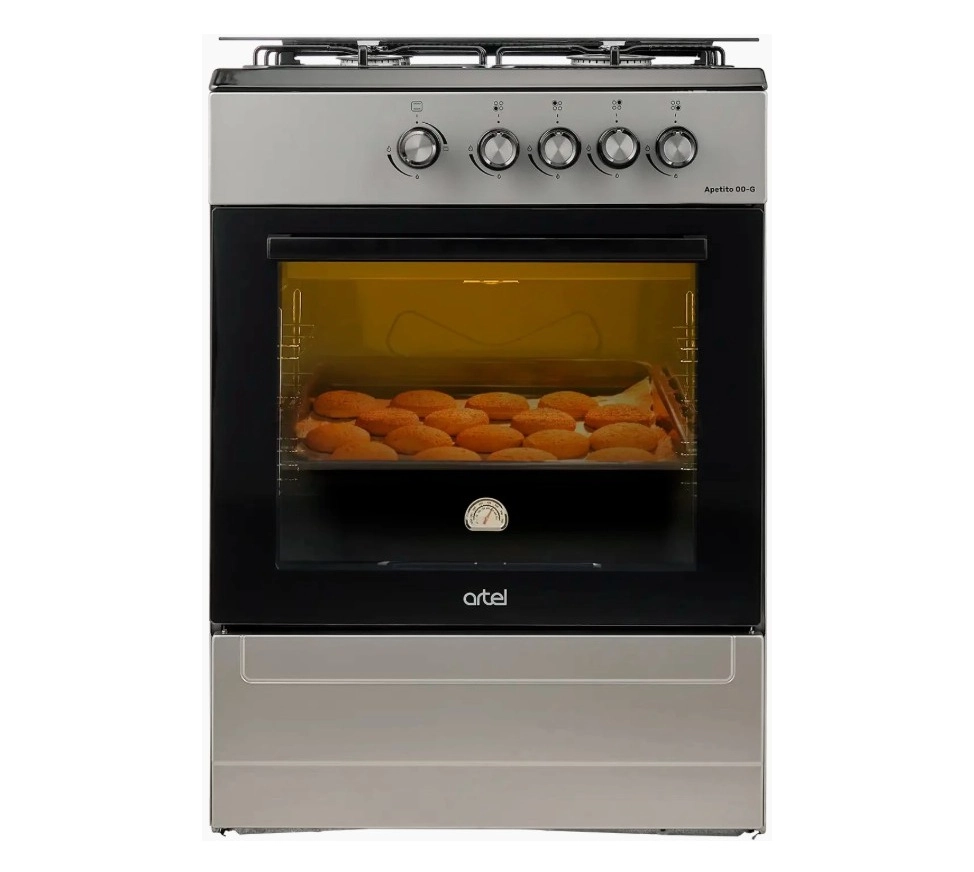 Gaz plita Artel Apetito 00-G V1 ГК, Grey sotib olish