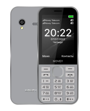 Novey S10 Silver telefoni sotib olish