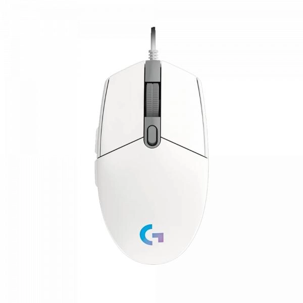 Logitech G102 Lightsync o‘yin sichqonchasi White sotib olish