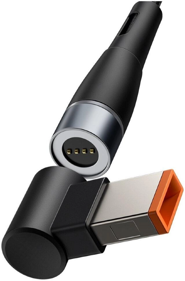 Baseus Zinc Magnetic Series Lenovo Laptop Charging Cable Type-C to DC (Square Port) noutbuk kabeli arzon