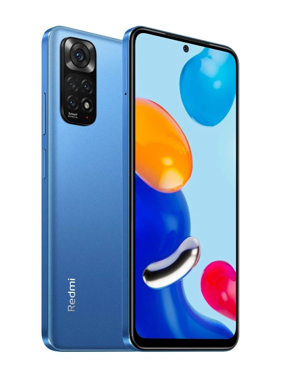 Xiaomi Redmi Note 11 4/128GB Ko'k Smartfoni O'zbekistonda