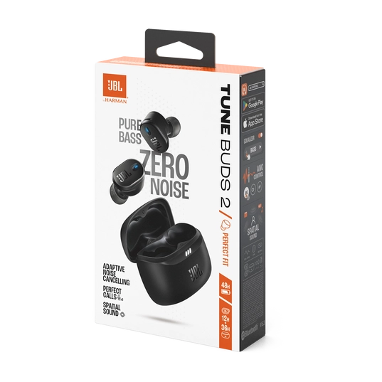 Беспроводные наушники JBL Tune Buds 2, Black. Оригинал онлайн